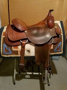 16" reinsman reining/penning saddle.