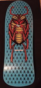 VINTAGE POWELL PERALTA SKATEBOARD DECK 1988 BUG & ANTS RARE BLUE ORIG RIPPER