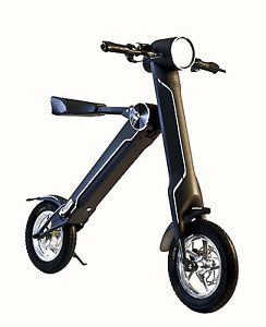 eByke Electric Folding Scooter 15 MPH Max Speed 22-25 Miles Range, E15