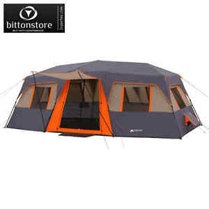 Ozark Trail Instant 20' x 10' Cabin Camping Tent, Sleeps 12