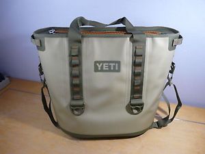 Yeti Hopper 40 Field Tan Blaze Orange Free Shipping!