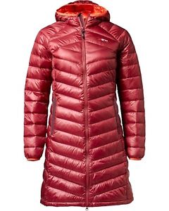 Yeti Pearth Womens Down Coat Daunenmantel (tibetian-red)