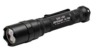 NEW SUREFIRE E2DLU-A LED DEFENDER ULTRA 6 VOLT DUAL STAGE LED LIGHT 500 LUMEN