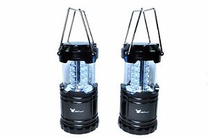 G & F 13020 2 Pack of Water Resistant Portable Ultra Bright LED Lantern