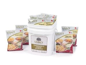 Legacy Premium Food Storage Survival Food Storage - 60 Large Servings - Freeze