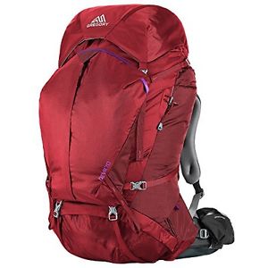 Gregory Mountain Products Women's Deva 70 Backpack, Ruby Red, Small