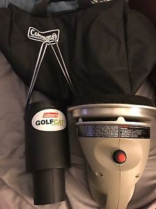 BEST OFFER Coleman GolfCat 5036A Propane Catalytic Golf Cart Heater See DETAILS.