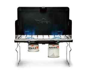 Kovea Slim Twin Stove Lite KGB-1312A Outdoor Stainless Cooking Burner Gas Stove