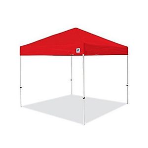 E-Z Up PR2910RD E-Z UP Pyramid Shelter- 10X10- Fabric Color Red NEW