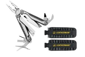 Leatherman Charge TTI Multi Tool Knife+42 End Bit Kit+Leather Pouch FREE EXPRESS