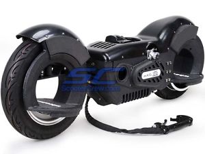 Gas Powered Balance Scooter G Scoot Wheelman V2 50cc Skate Black MT-GWM_Black