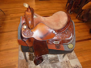 16" CIRCLE Y WESTERN PLEASURE/ TRAIL SADDLE