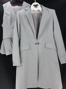 Reed Hill Saddleseat Ld 3p suit  Light Grey Pinstripe s 12 - USA