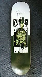 Danny Way Plan B Sitting Bull Skateboard 2007 Super Rare Collectible and Signed!