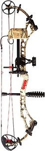 PSE Bow Madness RTS Package Left Hand 3G Bow, 70-Pound,Mossy Oak