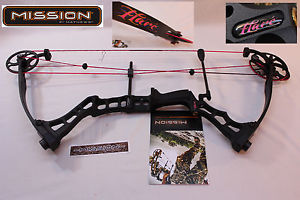 2014 MISSION FLARE by Mathews BLACK 30- 40# Lbs. DL 24.5"-29" Right Hand