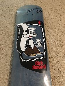 Girl Rick Howard Autographed Skunk Skateboard Deck 7 13/16"