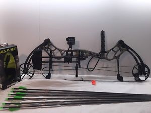 2016 Bear Marshal 70# 23-30" Realtree Camo Right Hand Compound Bow Package