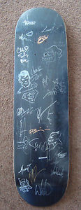 WONDERCON 2016 SIGNED SKATEBOARD WITH SKETCHES DC MARVEL ARTISTS WRITERS 20