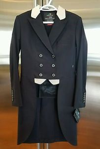 NWT Equiline Tailcoat Shadbelly Donna Cadence X Cool black