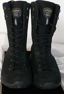 ASOLO BLACK MYSTIC GTX WOMANS LIGHTWEIGHT HIGH TOP BOOTS USA SIZE 9