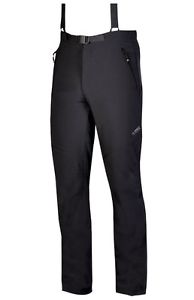 Direct Alpine Trek Pantalones, Pantalones softshell para hombre, negro