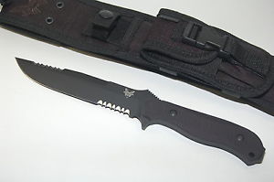 Benchmade Fixed Presidio 155SBK 154CM StahlOutdoormesser Einsatzmesser Bushcraft