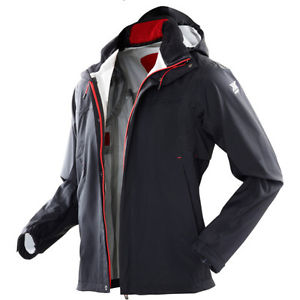 X-bionic Daily Shell Mens Jacket Coat - Black Red All Sizes