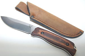 Benchmade Saddle Mountain Skinner Wood S30V Stahl Outdoormesser EDC Messer Jagd