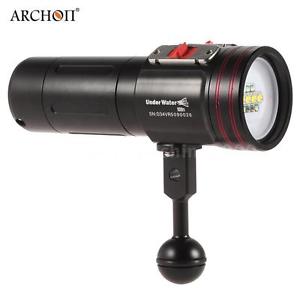 ARCHON Underwater Photography 2600LM Flashlight Torch Video Light Fill Lamp S5A7