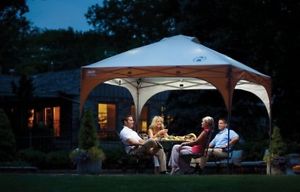 Lighted Patio Canopy Tent Gazebo Instant System BBQ Party LED Yard Beach Sports