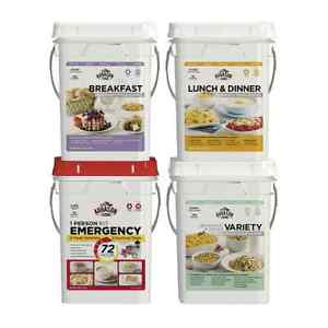 Emergency Food Supply Kit Bucket Storage Gear Emergency Wise Cave Mountain House