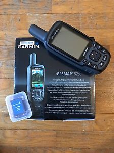 GPS GARMIN 62 SC USATO + CARTOGRAFIA