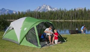 NEW Coleman Evanston Screened Tent 8 person tent