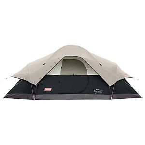 Coleman Red Canyon CAMPING TENT, 17X10 Ft 8 Person Weathertec System DOME TENT