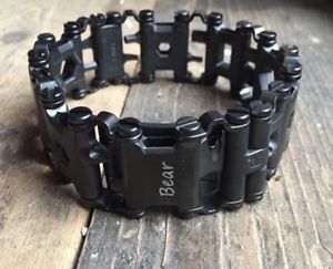 Leatherman Tread Bracelet Black New BNIB And Sealed!