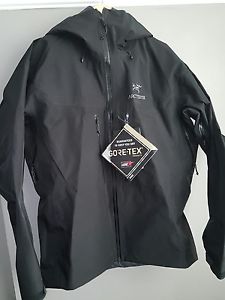 Arc'teryx Alpha SV Jacket, New with tags . Black . UK Size XL.