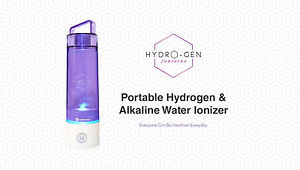 Hydro-Gen Fontaine Portable Hydrogen & Alkaline Water Ionizer