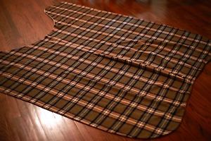 Hermes Horse Dress Sheet/Blanket Plaid