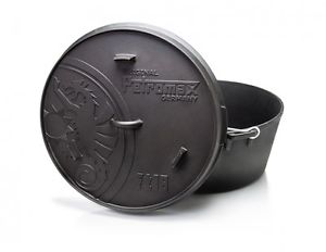 Petromax Fuego olla 17,3 Litros ft18 Cast iron sin Pies