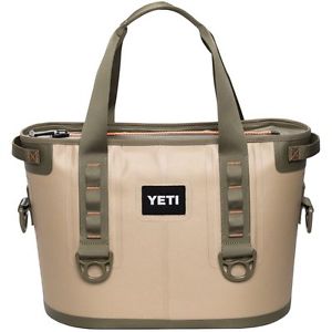 YETI HOPPER 20 SOFT SIDE FIELD TAN/BLAZE ORANGE*BRAND NEW*!!PORTABLE COOLER