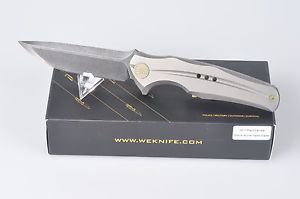 WE Knife 601, Klinge black stonewashed