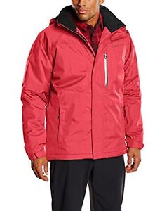 Mountain Red (TG. Medium) Columbia Giacca Alpine Action, Uomo, Alpine Action, Mo