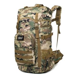 50L Jianfeng Rucksack Outdoor Backpack Travel Mountaineering Bag CP Camouflage