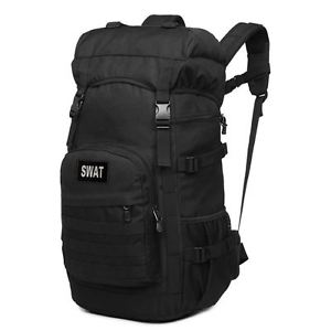 50L Jianfeng Rucksack Outdoor Backpack Travel Hike Mountaineering Bag Black