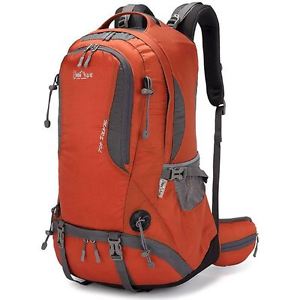 40L PANYUE Rucksack Mountaineering Travel Backpack Outdoor Bag Orange Red