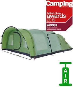 COLEMAN FASTPITCH AIR VALDES 6XL INFLATABLE 6 MAN PERSON BIRTH CAMPING TENT   AK