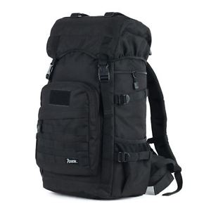 50L ROGISI Rucksack Camping Bag Outdoor Water-Proof Backpack BN-017 Black