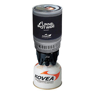 Kovea KB-0703W Alpine Pot Wide Stove & pot Cooking System Multi Purpose Portable