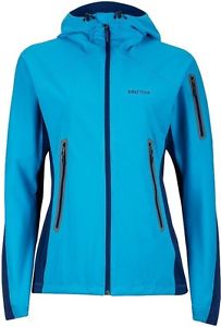 Marmot Delle donne Vapor Trail Hoody, Erl XL, leggero Softshell, blue sea